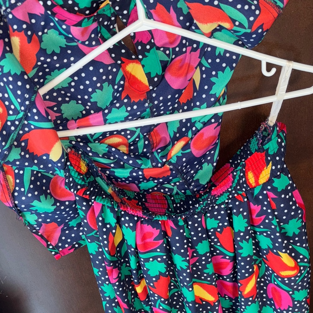 TanJay Colorful Floral Skirt Set - Picture 4 of 6